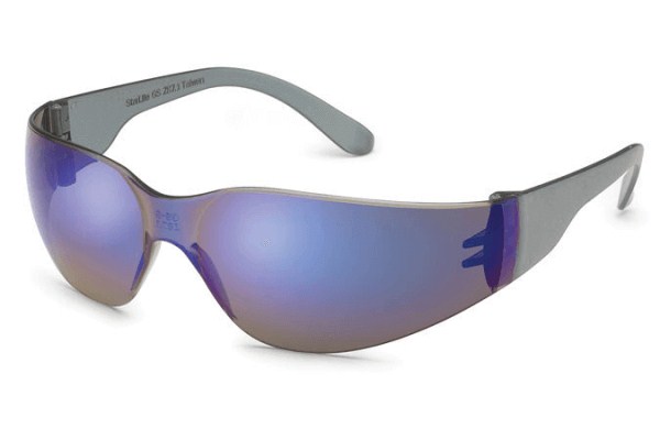 StarLight Safety Glasses - Blue Mirror Lenses